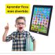Tablet Infantil Interativo Bilingue Educativo Art Brink Cor Branco